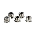 ProMaster Tripod Thread Adapter - Convert 1/4" to 3/8" (5 Pack) for Quick and Easy Camera Mounting, (Model 2731)