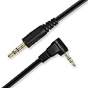 PIXEL TW-283 Remote Release Cable - 3.5mm-E3 Camera Shutter Remote for Canon R6, XT, XTi, XS, XSi, T1i, T2, T2i, T3, T3i, T4, T4i, T5, T5i, T6, T6i