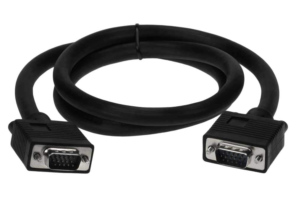 SF Cable, 25ft HD15 SVGA M/M Monitor Cable Black
