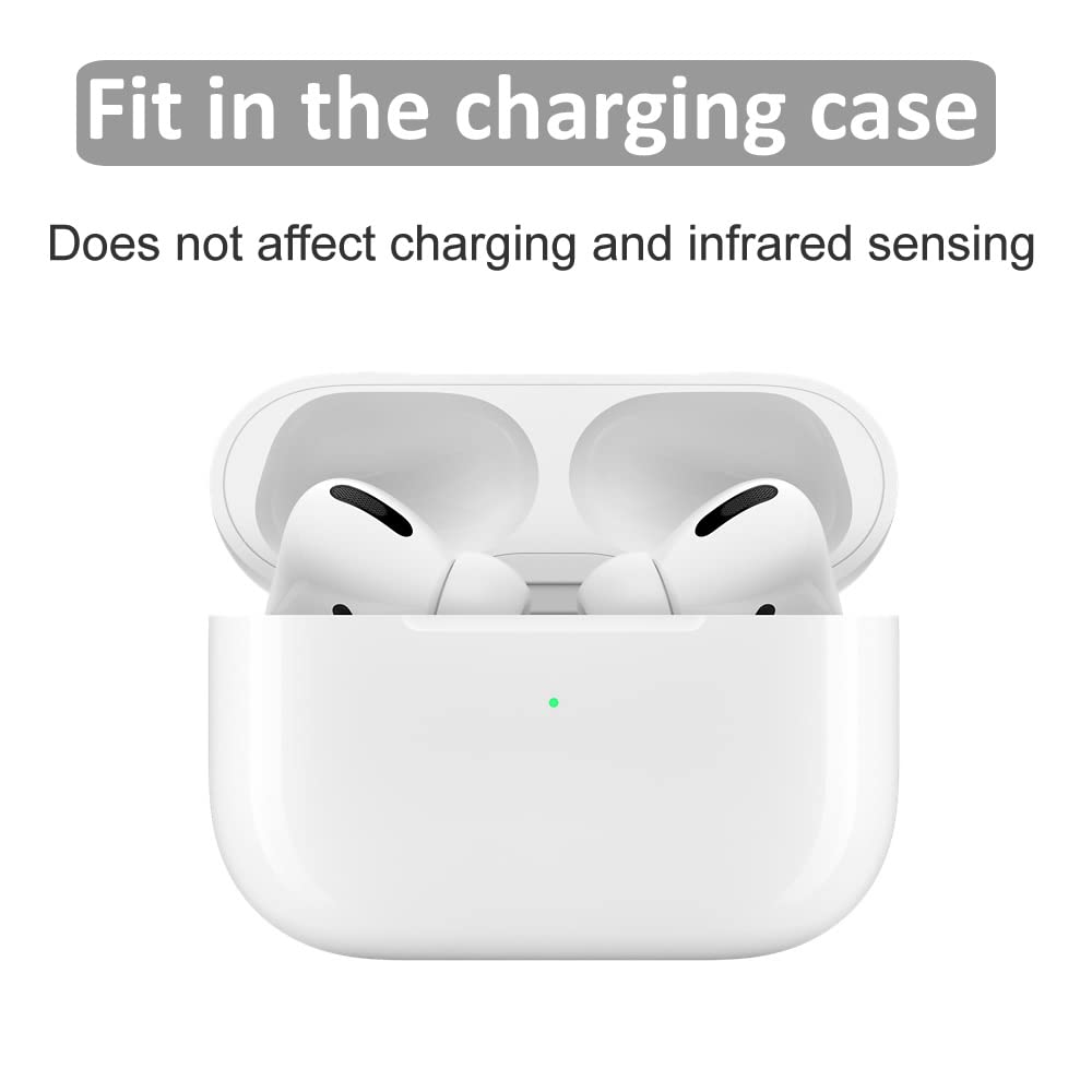 3 Pairs Compatible with AirPods Pro 1st 2nd Ear Tips Buds, Small Medium Large 3 Size Replacement Silicone Rubber Eartips Earbuds Gel Accessories
