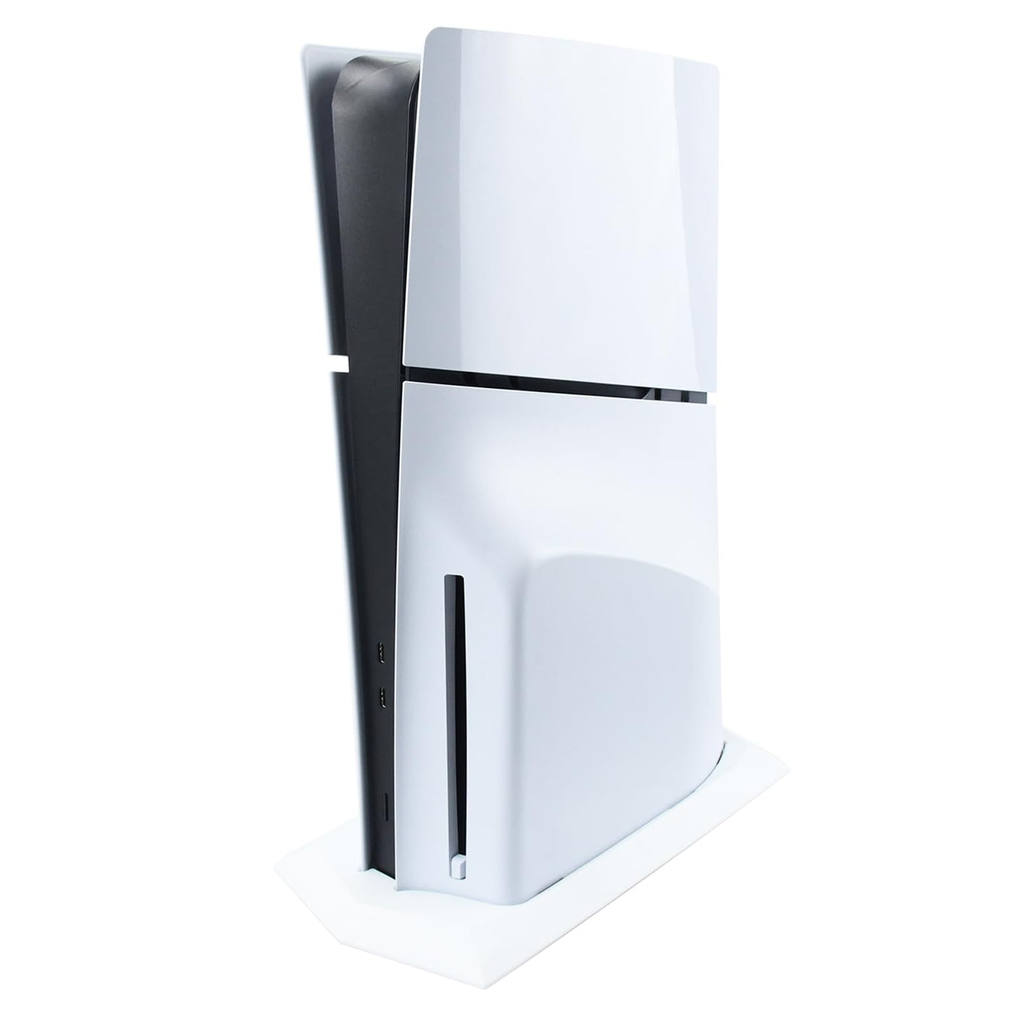 RDFJ Vertical Stand Compatible with PS5 Series Console with Built-in Cooling Vents and Non-Slip Feet, Space-Save, Specially Designed(white, for PS5