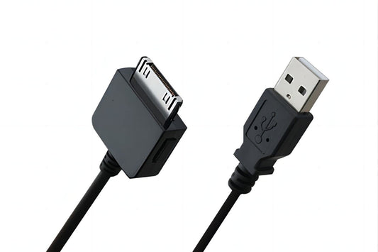 Adhiper Replacement USB Sync Data Transfer Charging Cable Copper Wire Charger Cord Compatible with Microsoft Zune Zune2 ZuneHD MP3 MP4 Player - Only