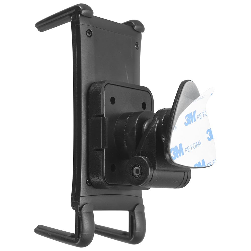 ARKON Mounts Adhesive Phone and Tablet Car and Truck Mount | Universal Phone Holder | Adhesive or Drill Mount | Compatible with iPhone, Galaxy, Note