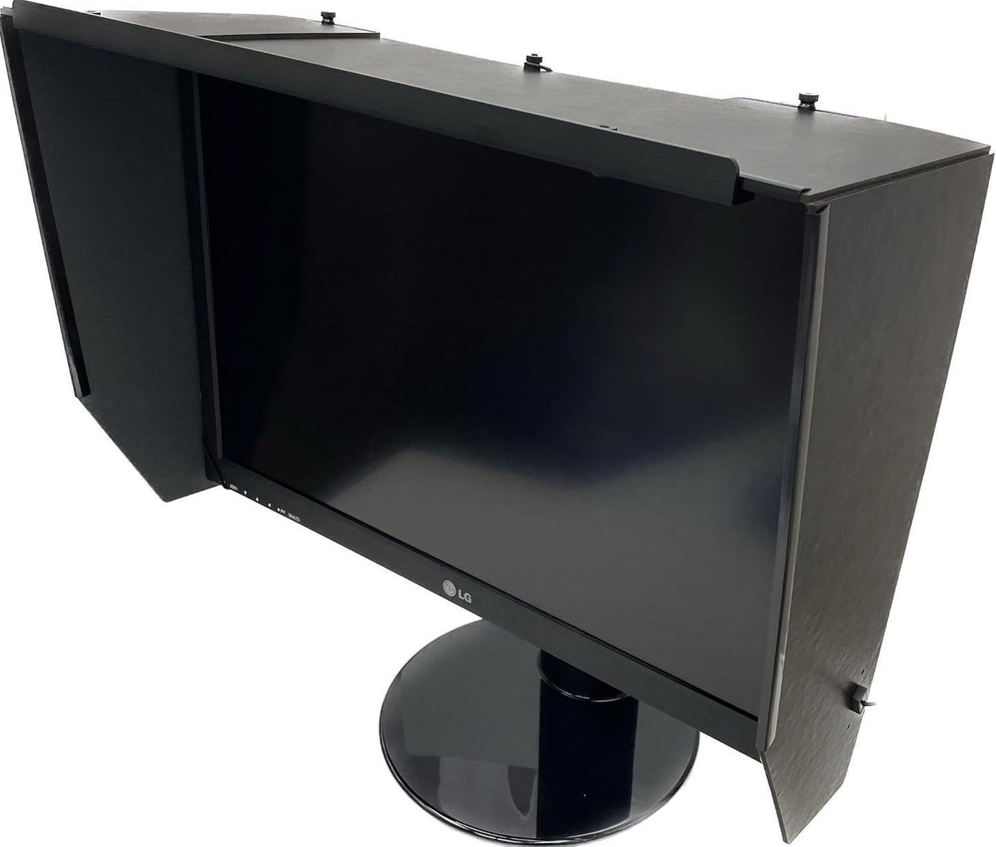Photodon 20-24.9" Wide Adjustable Monitor Hood - Enhances Privacy & Reduces Glare (Measured by Width, Not Diagonal)