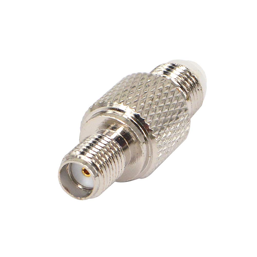 Boobrie SMA Coaxial Connector FME Female to SMA Female Coax Adapter WiFi Antenna Adapter for Antennas Wireless LAN Devices Coaxial Cable WiFi Radios