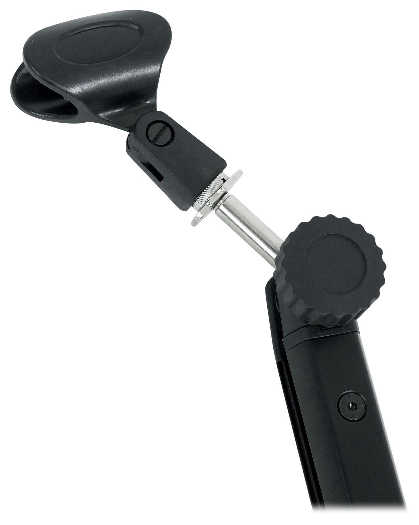 Rockville Rg30 Rogan Stand 30" Pro Boom Arm Mic Stand, Fixed Mount, Desk Clamp, Adjustable Height, Built-In XLR Cable, Foldable, Aluminum Build For