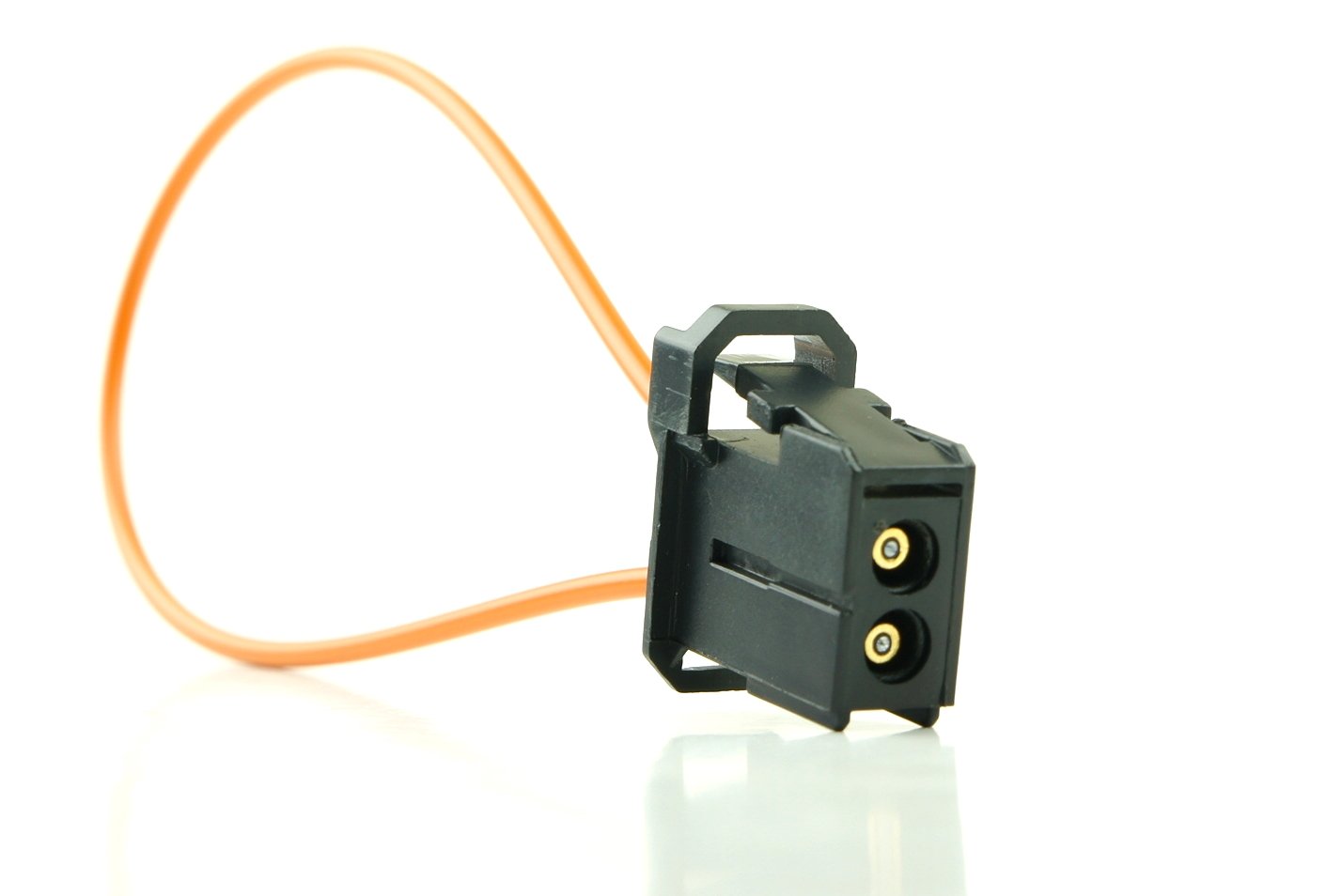 RKX MOST fiber optic optical loop bypass MALE adapter for Radio Audio. Compatible with Mercedes BMW Audi and Porsche