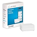 Lutron Caseta Smart Lighting Smart Hub Repeater, Expands The Range of Caseta Up to 60 Feet, Works w/ Alexa, Apple Homekit, Google Home, PD-REP-WH