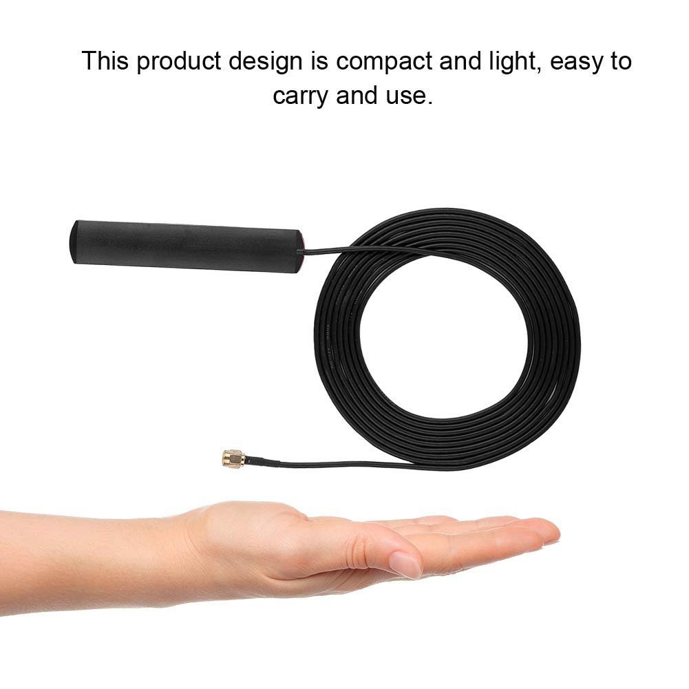 Scanner Antenna SMA Male Connection Wideband Car Radio Glass Mount 30MHz - 1200 MHz Full Band Antennas for Radio Communication