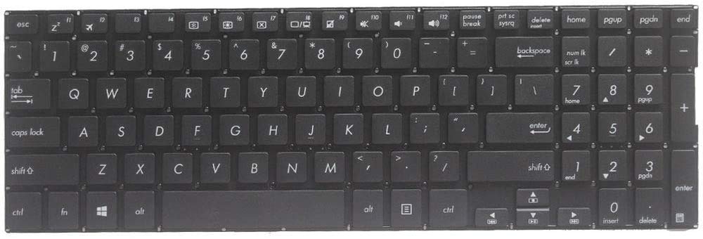 Laptop Replacement Keyboard FIt Asus TP500L TP500LA TP500LB TP500LN US Layout