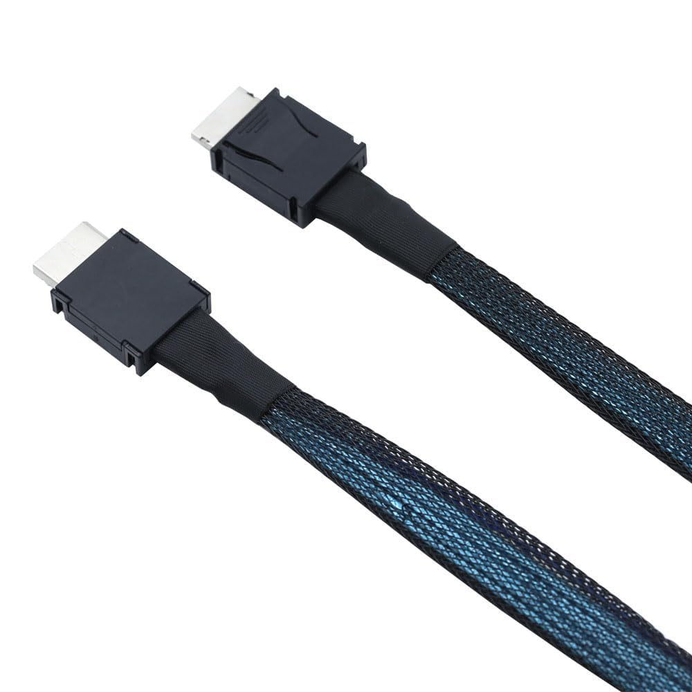Valuegist OCuLink PCIe 4.0 Cable, Male to Male, 8Gbps Data Transfer, SFF-8611 4i Extension Cable for eGPU and SSD (39, Inches)