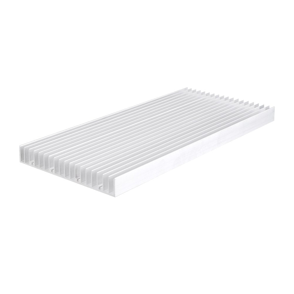 Aluminum Heatsink, Heat Sink Heat Cooling Cooler for High Power Led Light 300 × 140 × 20MM