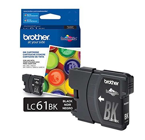 Brother Dcp 165c/375cw/385cn/395cn/585cw/Dcpj 125/Mfc 250c/255cw/290c/295cn Black Ink 450 Yield New