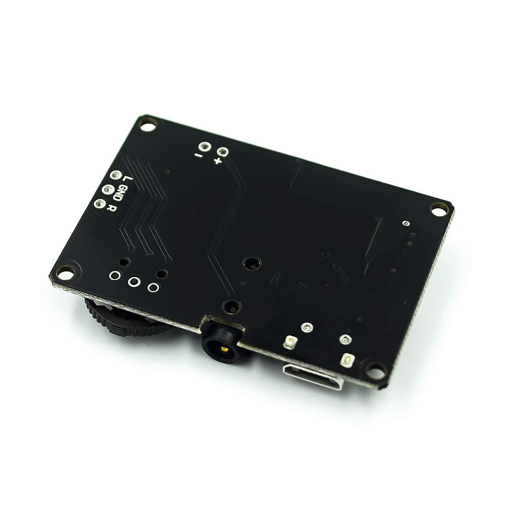 Taidacent DIY Bluetooth 5.0 Audio Receiver Module MP3 Decoder Board Car Wireless Music Receiver Headset Speaker Audio Amplifier Board Modification 3.5