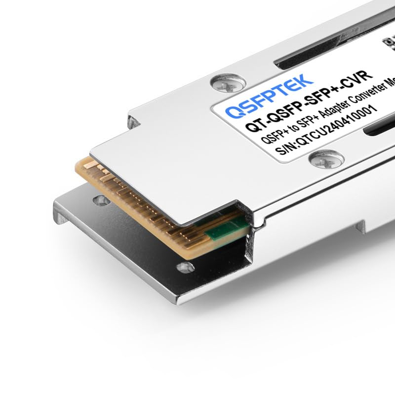 QSFP to SFP+ Convertor, 40Gbe to 10Gbe SFP Module QSA Adapter Compatible for Cisco
