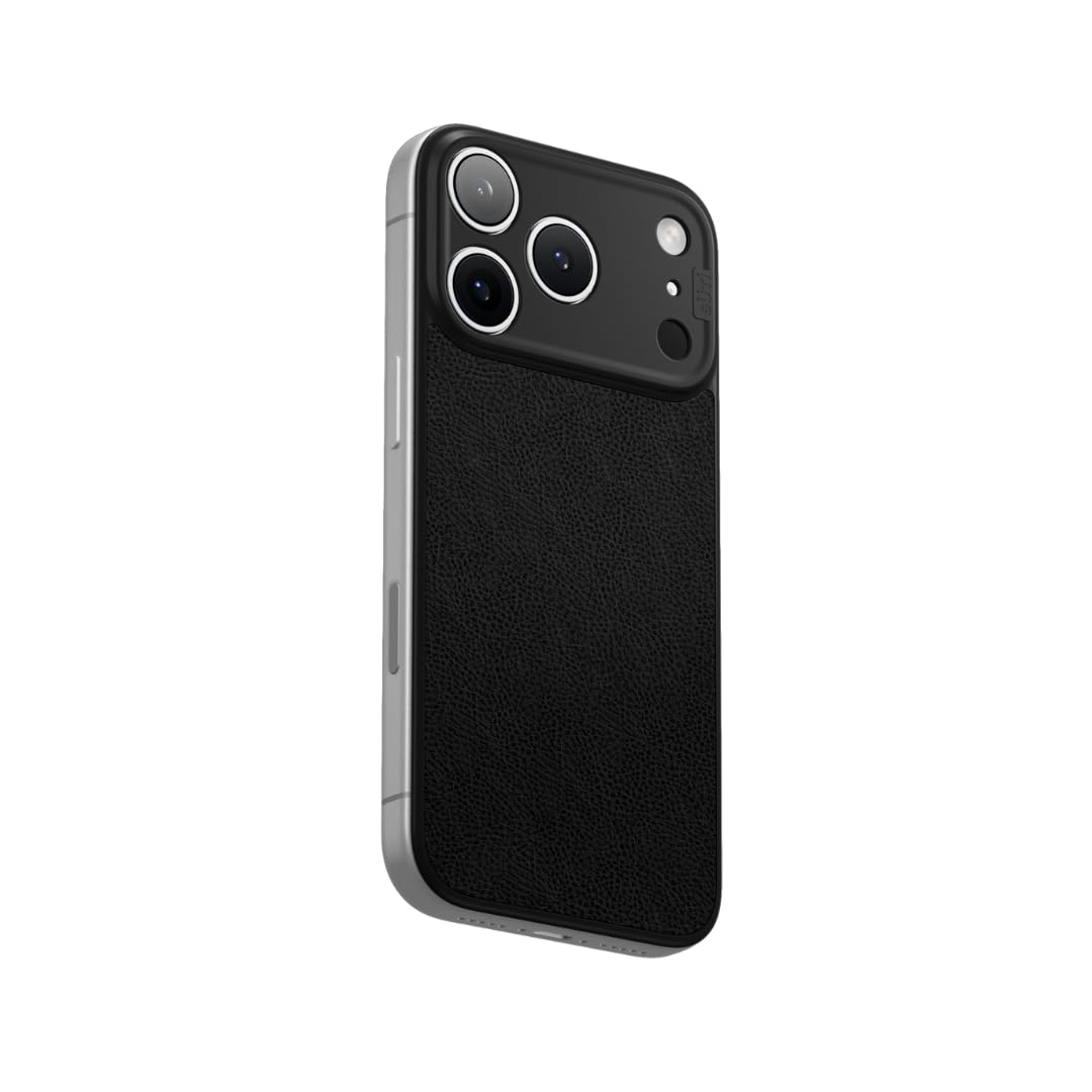 PhoneBack Cover - Not Your Typical Case - Suti MagSafe Compatible Magnetic Back Cover for iPhone 17 Pro Max - Ultra-Thin Slim Protection, Raven Black