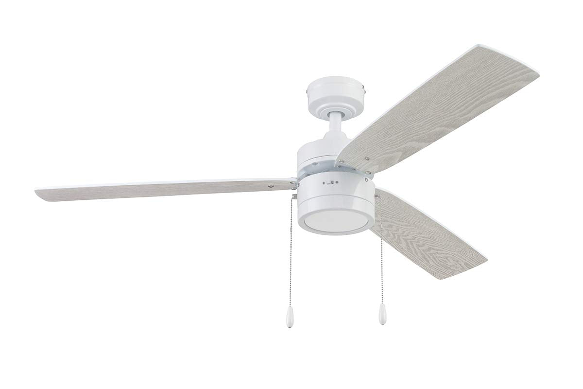 Portage Bay 51494 Madrona Ceiling Fan, 52, White