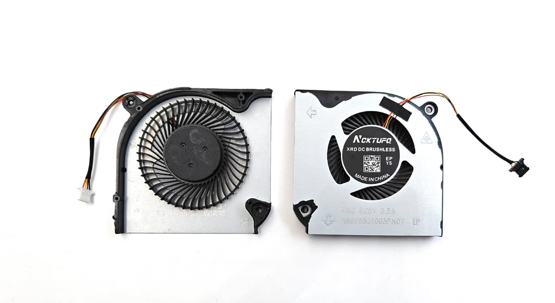 Replacement CPU & GPU Fan for Nitro 5 AN515-54 AN515-54-51M5 AN515-54-599H AN515-54-5695 AN517-51, Acer Nitro 7 AN715-51 AN715-51-73BU AN715-51-796C