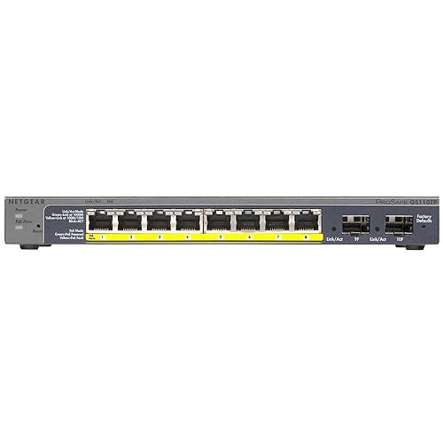 NETGEAR ProSafe GS110TP Ethernet Switch