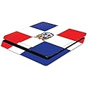 MightySkins Skin Compatible with Sony PS4 Slim Console - Dominican Flag | Protective, Durable, and Unique Vinyl Decal wrap Cover | Easy to Apply