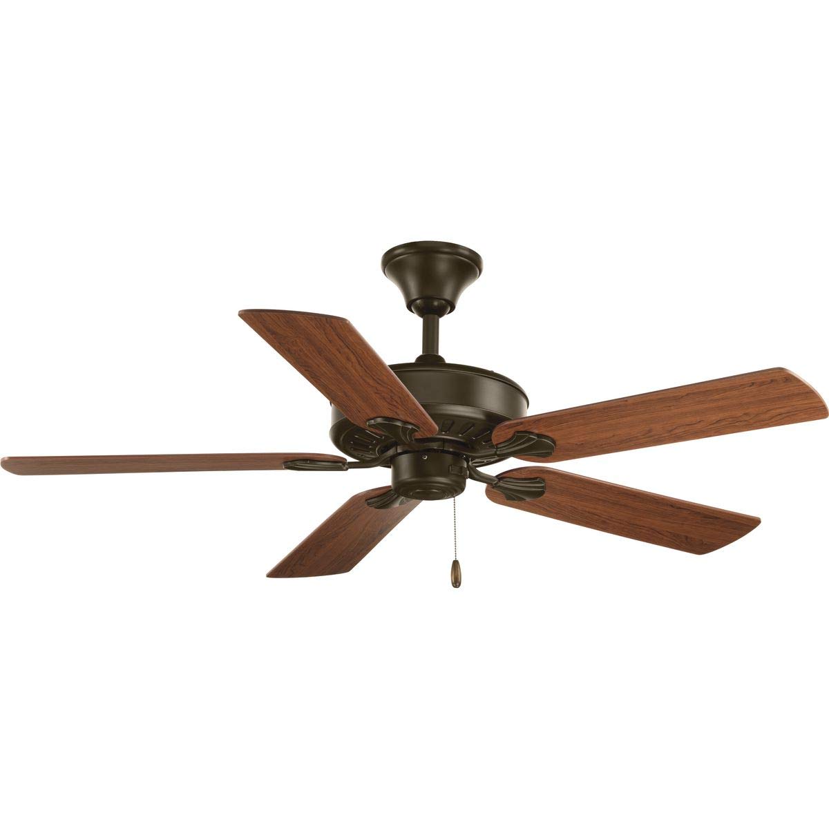 Progress Lighting AirPro 52" Ceiling Fan, Antique Bronze
