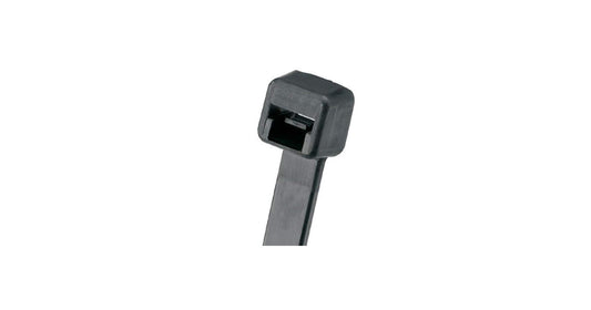 Panduit PLT3S-C0 Pan-Ty Locking Tie, Standard, 11.5-Inch Length, Weather Resistant Nylon 6.6, Black (100-Pack)