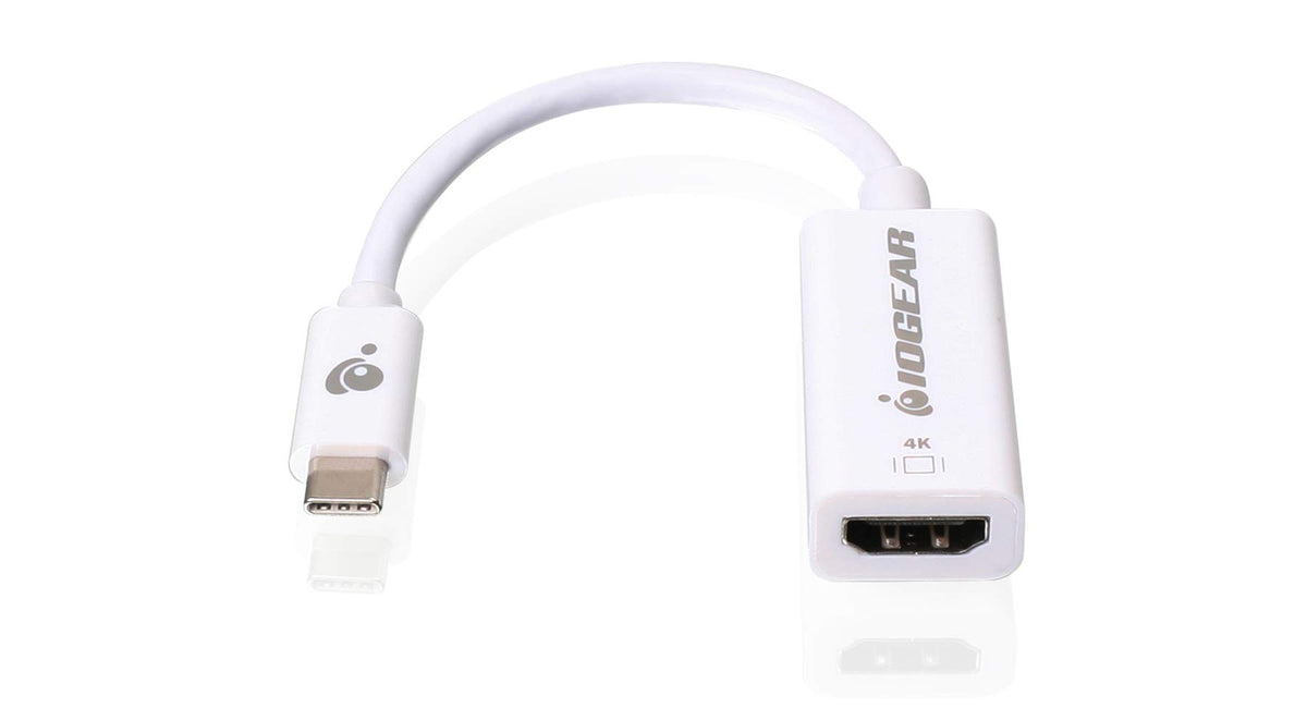 IOGEAR USB Type-C to HDMI Adapter - 4K@60 - HDMI Audio Pass Through - USB Bus Powered Desktops, Notebooks/Tablets/MacBook/Chromebook - GUC3CHD60