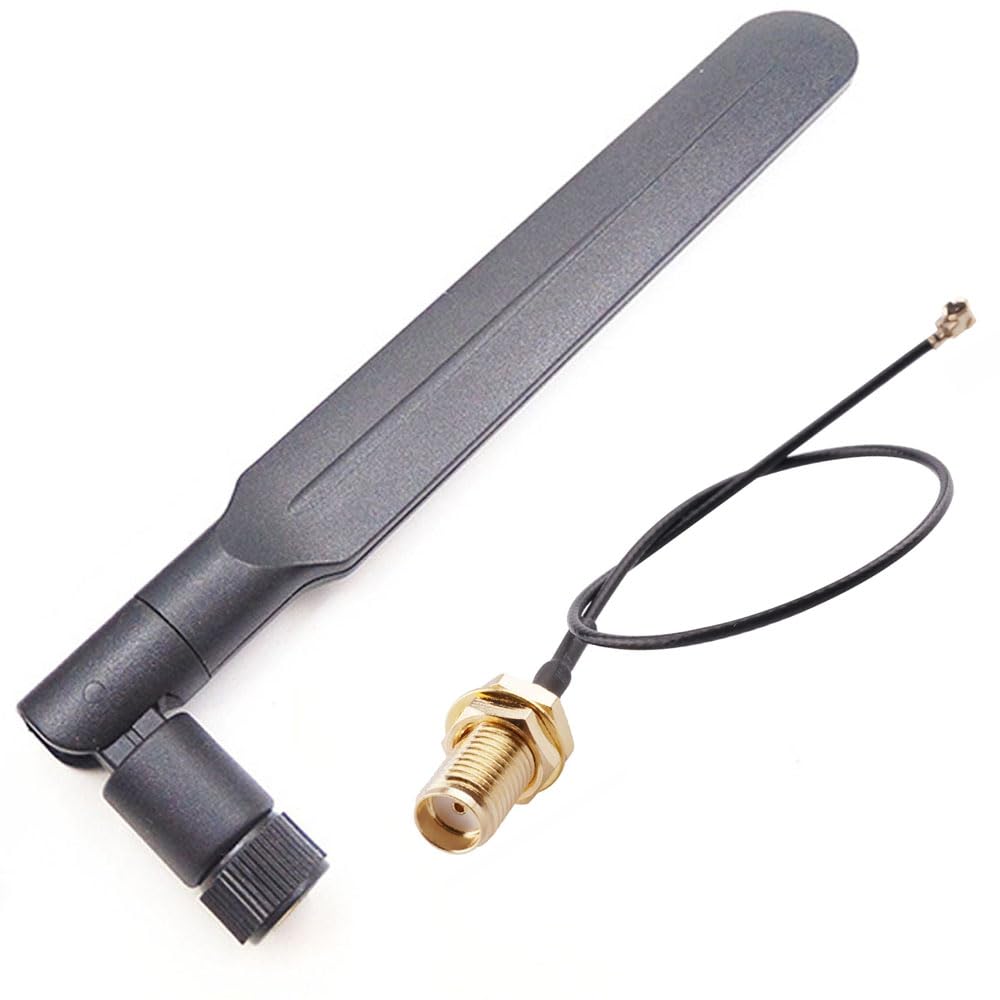 9dBi Outdoor 4G LTE Antenna SMA Male Omnidirectional Cellular Trail Game Camera Antenna with 15cm ipx RF 1.13 Extension Cable
