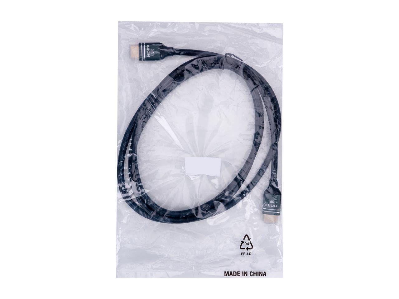 Nippon Labs 8K HDMI Cable 6ft. HDMI 2.1 Cable Real 8K, High Speed 48Gbps 8K(7680x4320)@60Hz, 4K@120Hz Dolby Vision, HDCP 2.2, 4:4:4 HDR, eARC