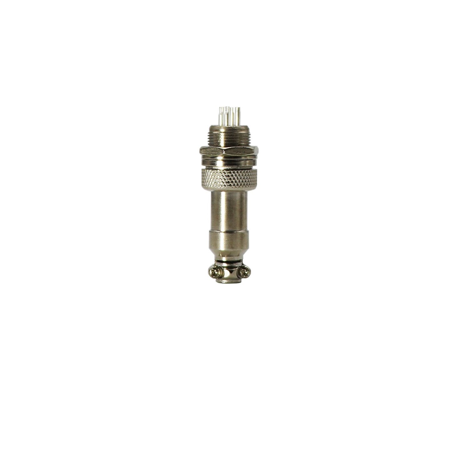 Aviation Connector Plug, 5 Pcs GX12 4 Pin Thread Female Socket Panel Metal Aviation Wire Connector 5A&5 Pcs GX12 4 Pin Male Socket Panel Metal