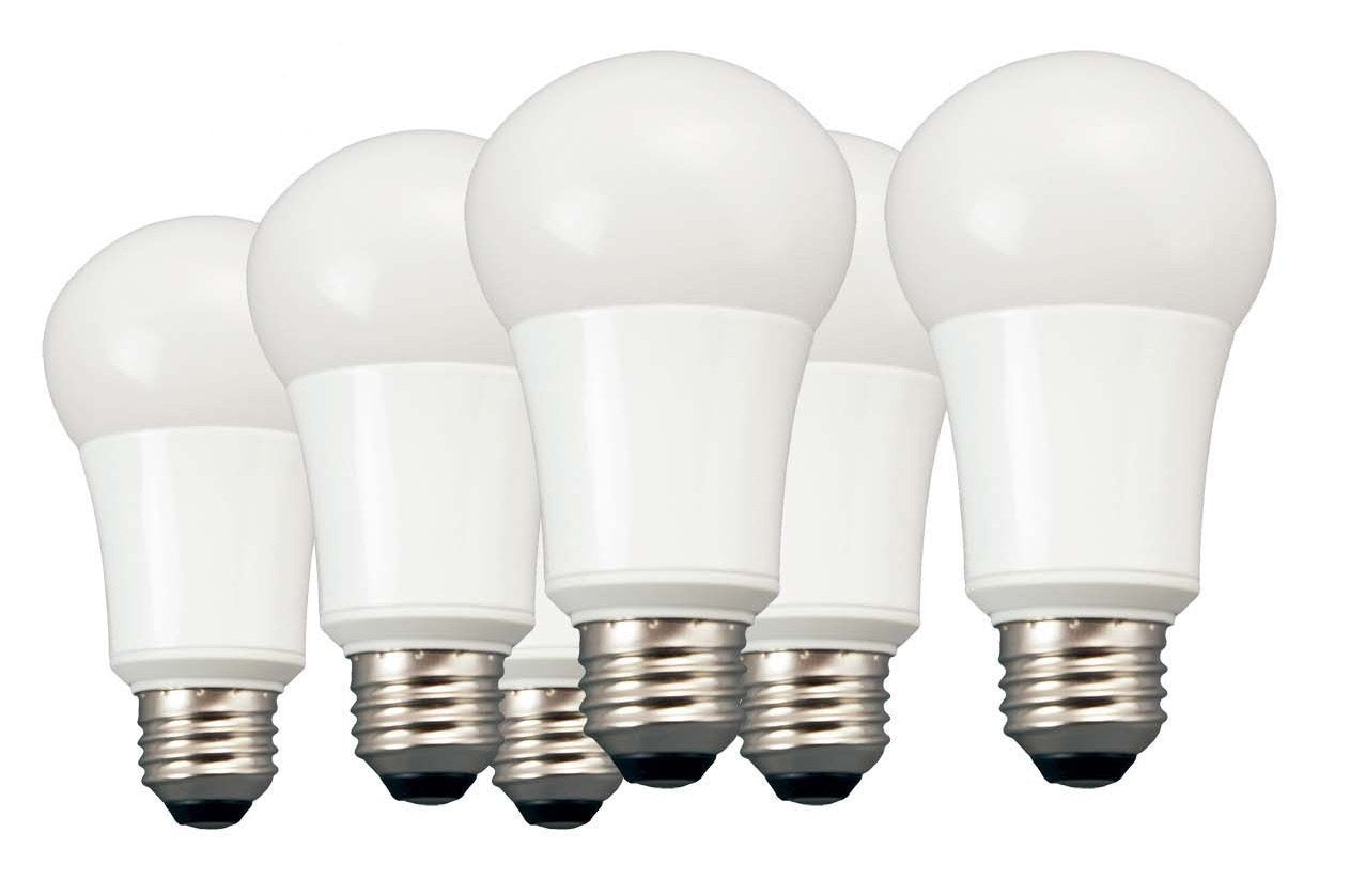 TCP RLVA10027ND6 100 Watt LED Light Bulbs (Equivalent) Energy Efficient 14W | A19 Lamp E26 medium base | Non-Dimmable Soft White, Pack of 6