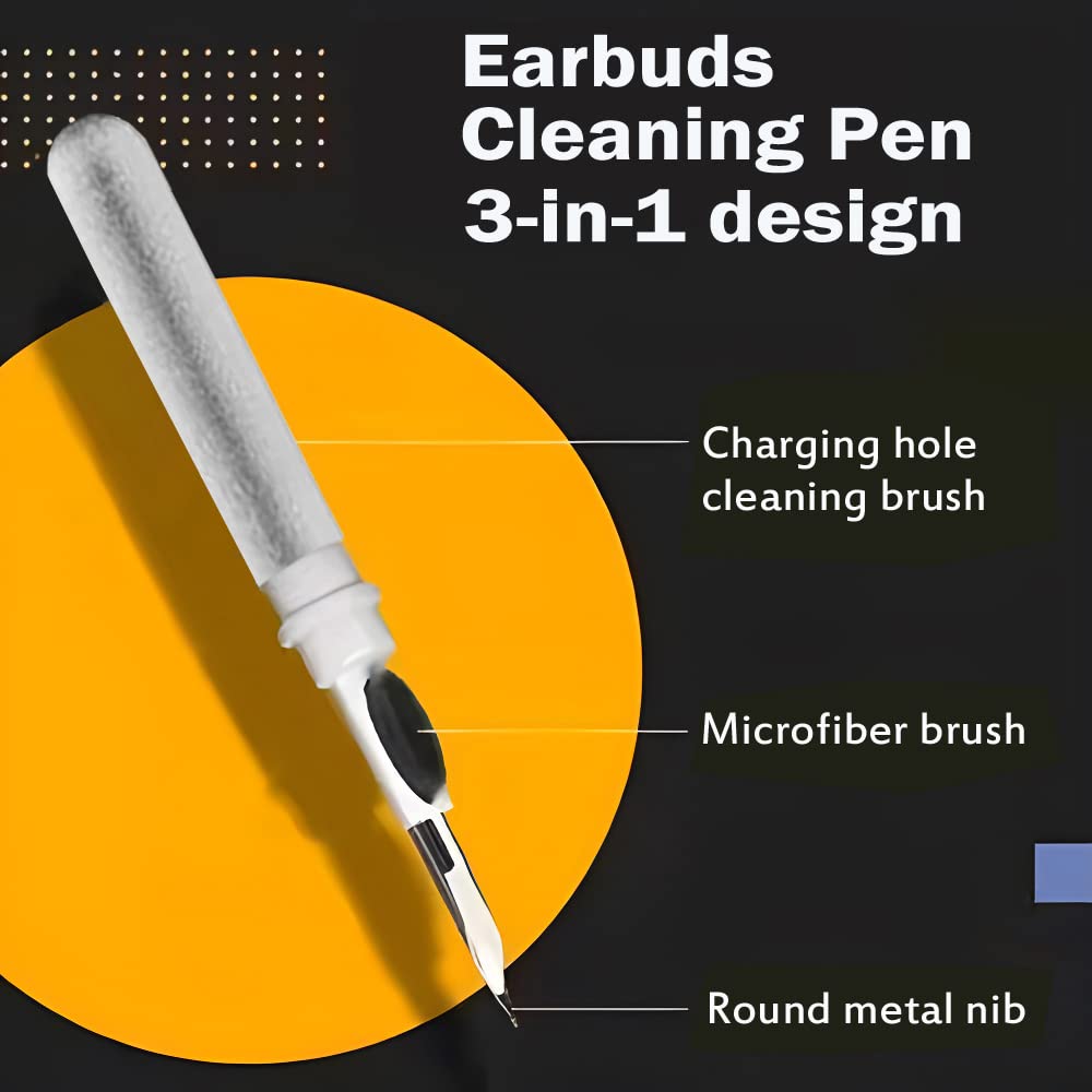Cleaner Kit for Airpods,Earbuds Cleaning kit for Airpods Pro 1 2 3, Multi-Function Cleaning Tool with Brush for Wireless Earphones Bluetooth