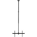 VIVO Ceiling Swivel TV Mount for 37 to 90 inch Screens, Telescoping Height Adjustment with 10ft Extension Pole, Fits Pitched/Vaulted Roof, VESA up