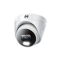 Night Owl Add On Wired IP 4K HD Indoor/Outdoor Deterrence Dome Camera with 2-Way Audio (1-Pack) - Camera Cable Not Included (Requires Compatible NVR