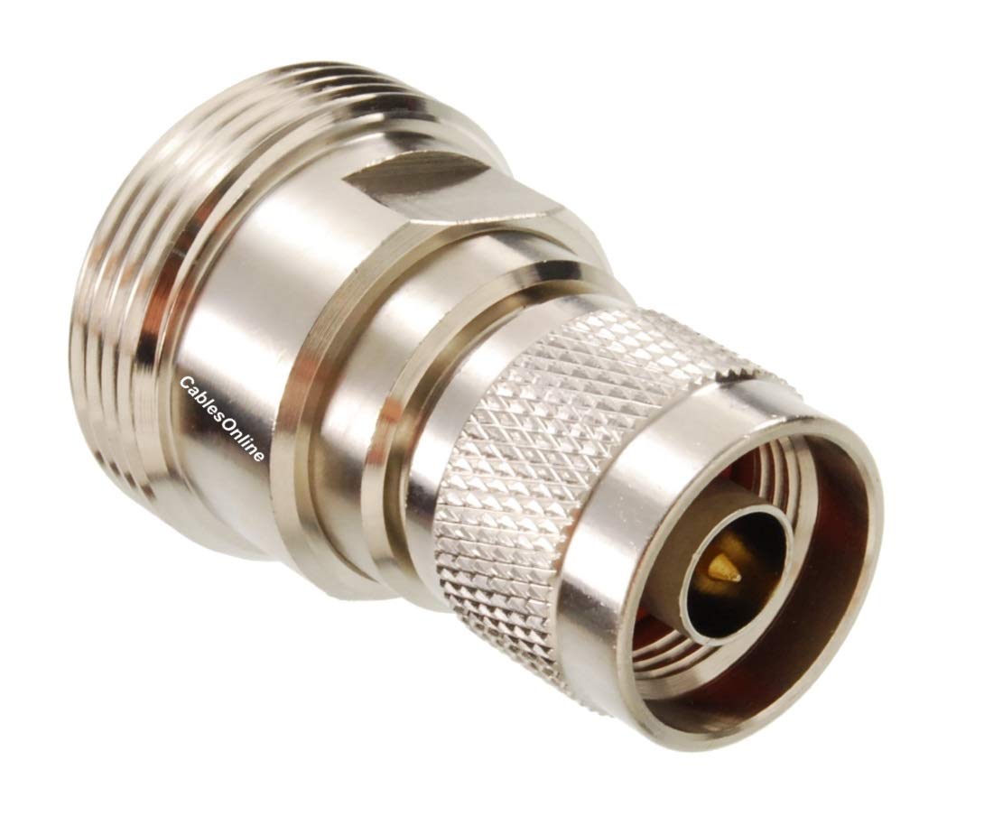 CablesOnline, 7/16 DIN Female Jack to N-Type Male Plug 50-Ohm Adapter