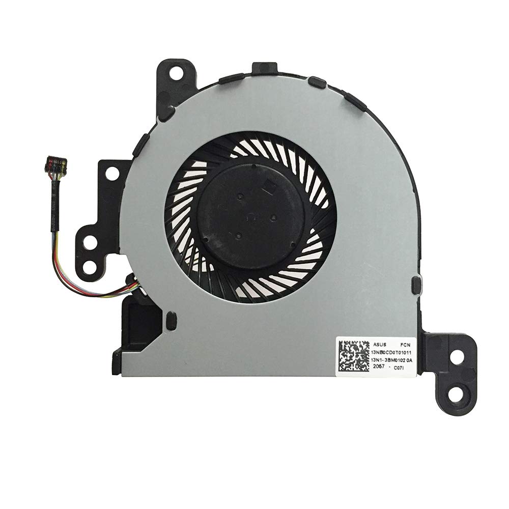CPU Cooling Fan Cooler for Asus X441S X441U X441N X441BA X441SA X441SC X441NA X441UA R441U R414UA F441U A441U A441UV7200 Series Laptop 4-pin