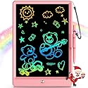 Bravokids 10 Inch LCD Writing Tablet for 3-8 Year Olds - Electronic Drawing Pad and Doodle Board as Educational Birthday Gifts for Girls and Boys…