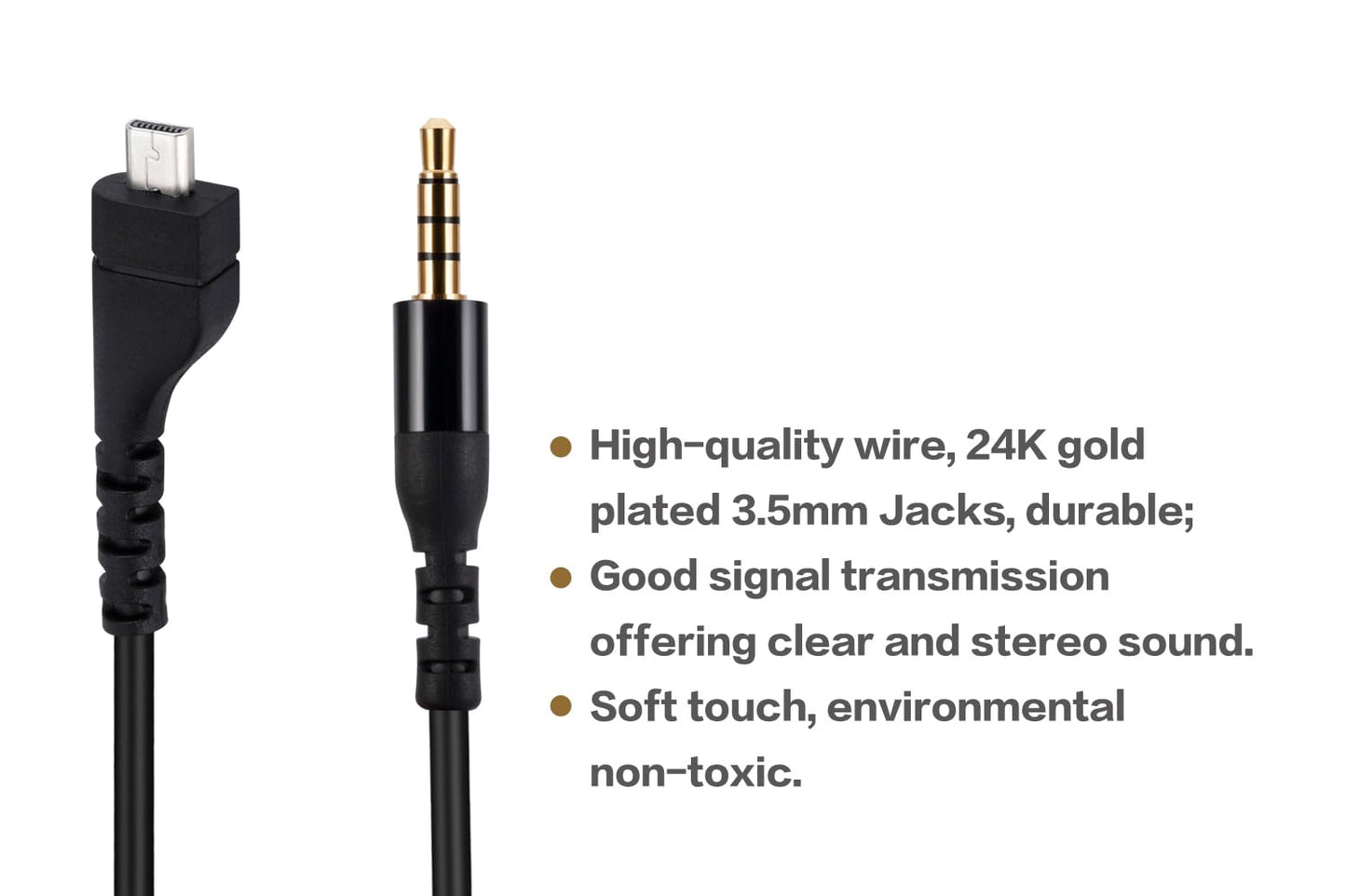 UNCLE LIGHT Arctis 3 5 7 Pro Replacement Cable, Compatible with SteelSeries Arctis 3 Arctis 5 Arctis 7 Arctis Pro Gaming Headsets 3.5mm Headphones…