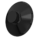 Preffair Record Weight Stabilizer, 120g/4.2oz Aluminum Black Turntable Weight Vibration Reducer with Protective Soft Pad for HiFi LP Record Player