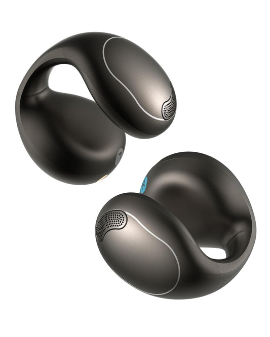 Soundcore C40i by Anker, Open-Ear Earbuds, Clip-On Headphones, Flexible Joint Design, Button Controls, Lightweight Comfort, Stable Fit with Attachable
