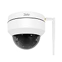 YoLuKe PTZ Dome IP Cameras Indoor/Outdoor 5MP 4X Pan Tilt No WiFi Security Camera Support Night Vision Alarm Siren Human Detection Auto Tracking 2-Way