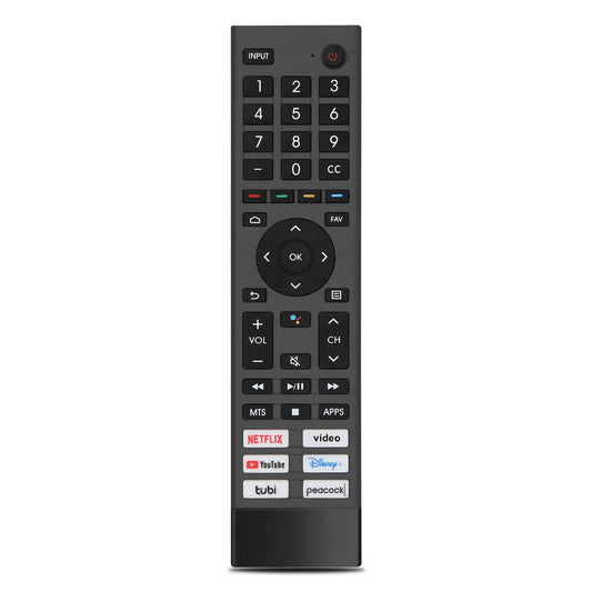 for Hisense Tv Remote Replacement,Universal Remote Control for Hisense Android Smart TV?No Voice?, No Pairing Needed-Not for Hisense Fire & Roku TV