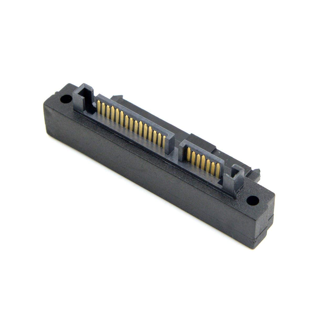 Micro SATA Cables SAS 29 Pin Female to 22 Pin Male Adapter 90 Degree Right Angle