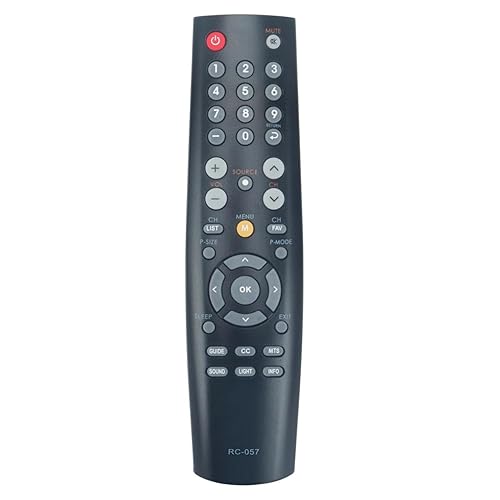 RC-057 TV Remote Control for Coby TV in Living Rooms or Rooms, No Programming or paring Needed, Replacement Remote Compatible Models EDTV1935