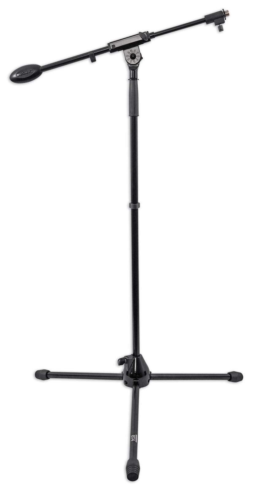 Samson BT4 Heavy Duty Telescoping Microphone Mic Boom Stand, Tripod Cast Base