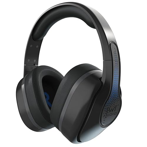 ThinkWrite Technologies TWT Audio REVO Wireless Headphones TW340 BT Black