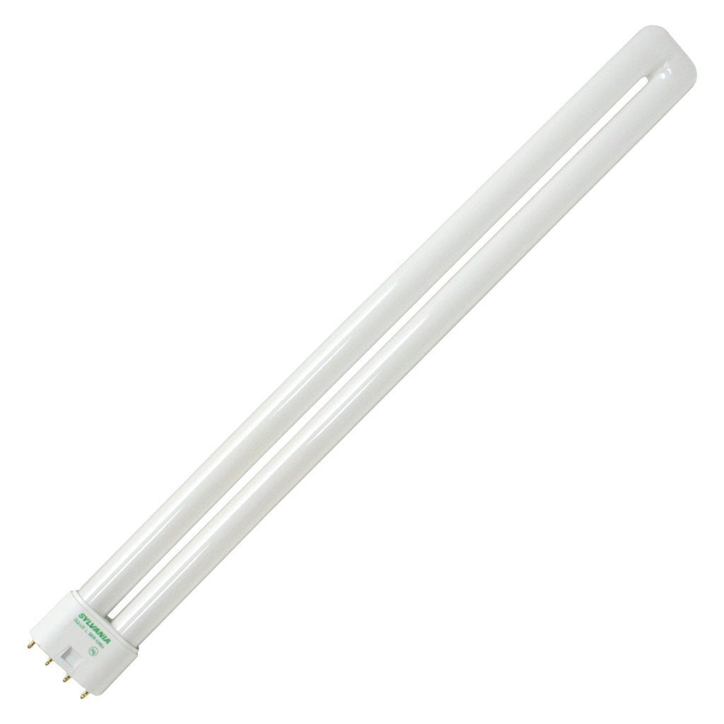 Sylvania 20586 (4-Pack) FT40DL/841/RS/ECO 40-Watt Single Tube Compact Fluorescent Light Bulb, 4100K, 2709 Lumens, 82 CRI, T5 Shape, 4-Pin 2G11 Base