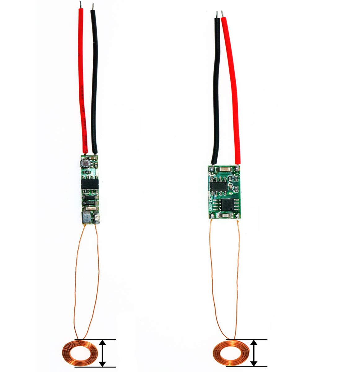 Wireless Charging 10mm Coil 150mA Power Charger 5V Output (10mm Coil 150mA)