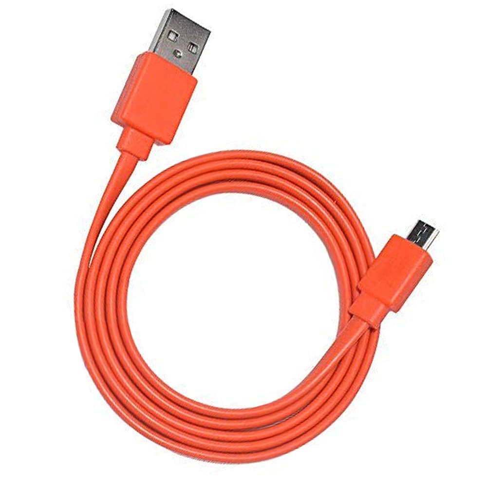 Alitutumao Replacement Flat Micro USB Charger Charging Cable Power Cord Compatible with JBL Charge 3 Charge 2 Flip 4 Pulse 2 Flip 2 Flip 3 Pulse Go 2