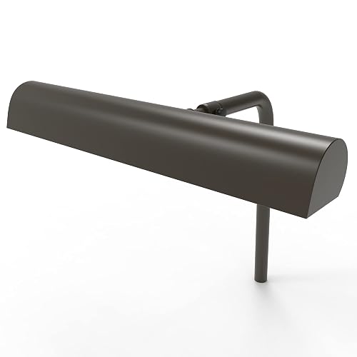 Cocoweb 10" Classic LED Gallery Light in Mahogany Bronze with Plug-in Adapter